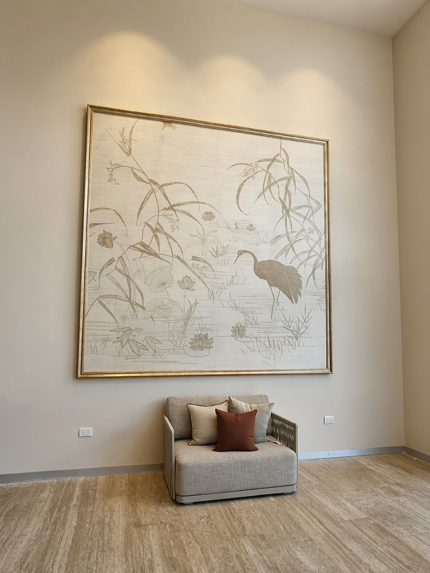 Obra enmarcada